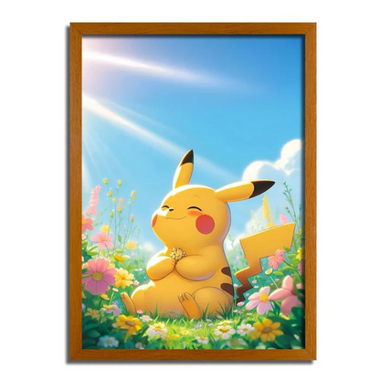 Pikachu's Sunny Day - Pokémon LED Light Painting Art Lamp