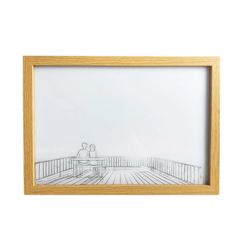 Starry Dusk Romance - LED Light-Up Art Frame Night Light