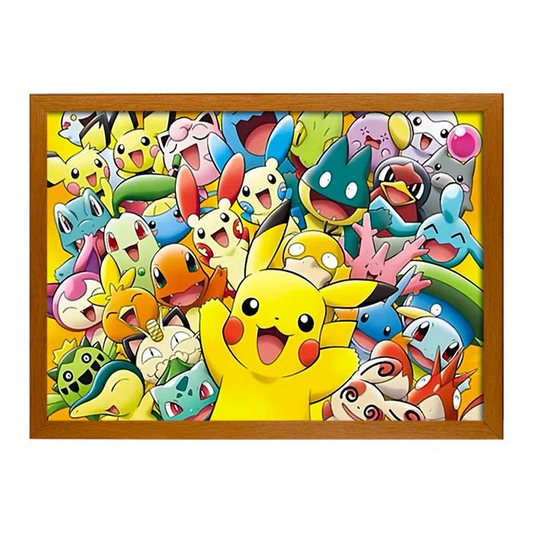 Pikachu Pokémon Collection LED Light Painting Art Lamp