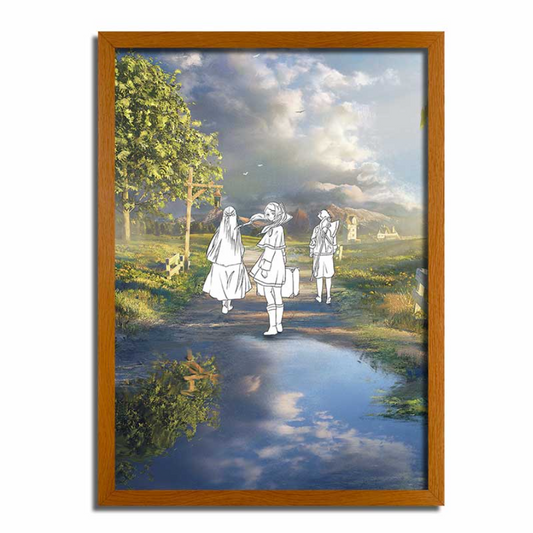 Frieren: The Journey Continues LED Light Up Painting - Glowing Frame - FLL01