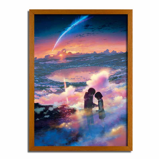 Your Name LED Art - Glowing Frame Light-Up Painting YN5 - YN501