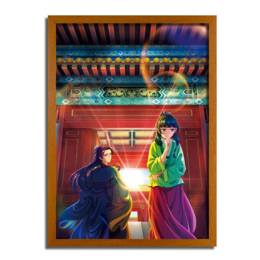 The Apothecary Diaries LED Illuminated Artwork Frame - Glowing Display